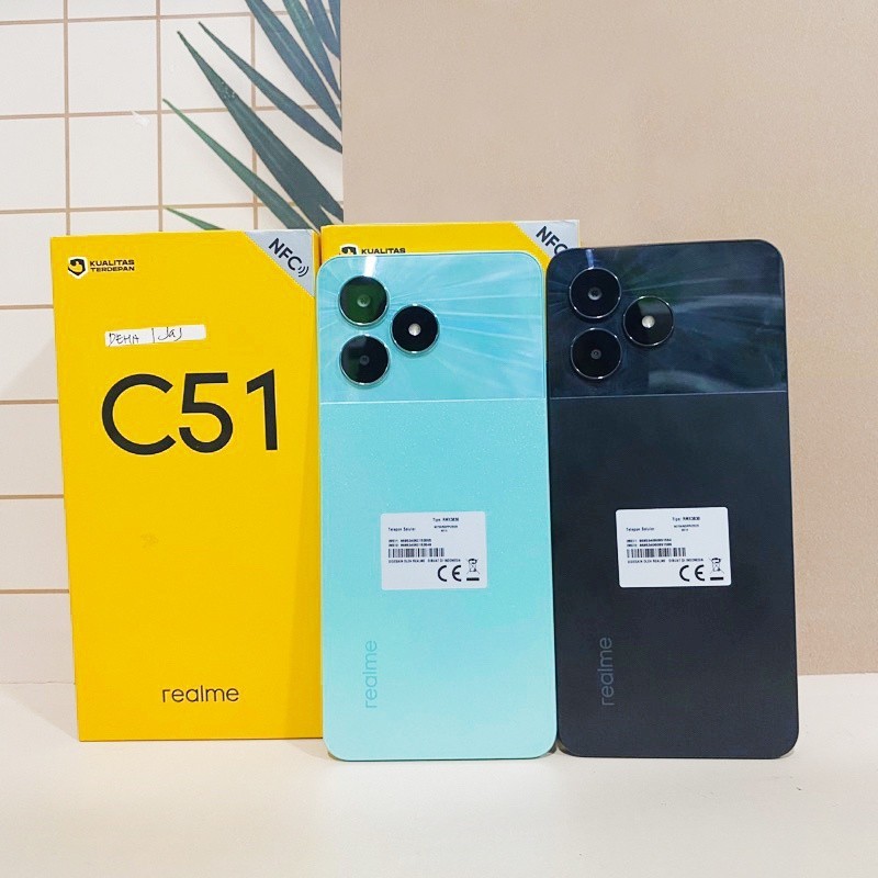 Realme C51 Ram 4/64GB | Ram 4/128GB Second Original Harga  1,130,999 Ringgit*Penghantaran Percuma