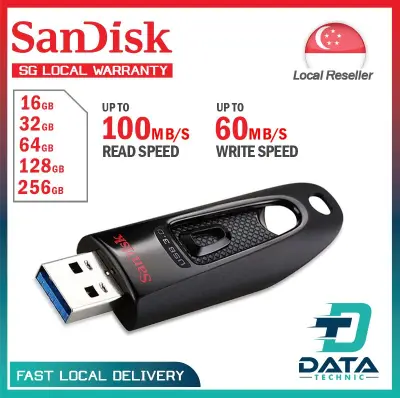 SanDisk Ultra USB 3.0 Flash Drive 16GB / 32GB / 64GB / 128GB / 256GB