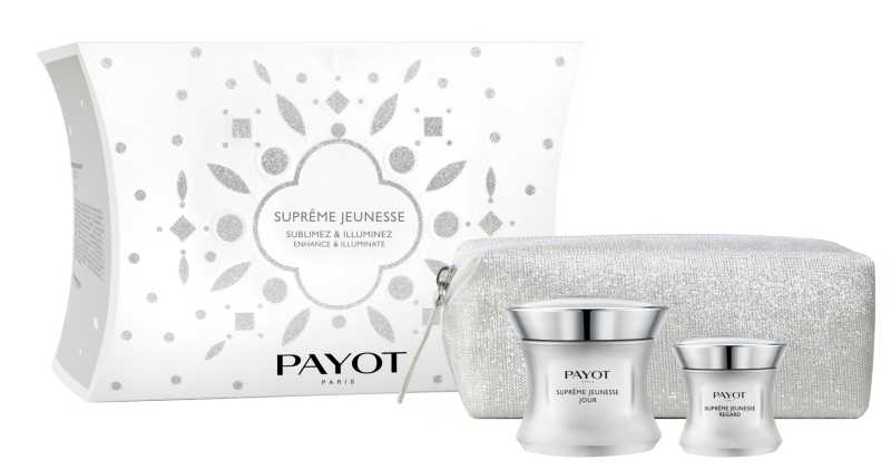 Buy PAYOT Supreme Jeunesse Enhance Illuminate Set (1 x Supreme Jeunesse Jour Face Cream 50ml + 1 x Supreme Jeunesse Regard Eye Cream 15ml + 1 x Limited Edition Pouch) Singapore