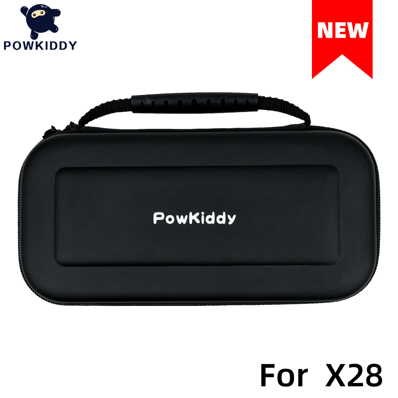 【Hot ticket】 POWKIDDY For X28 Handheld Video Game Console 5 Inch Portable Waterproof Travel Storage 