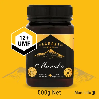 Egmont Manuka Honey UMF 12+ 500g