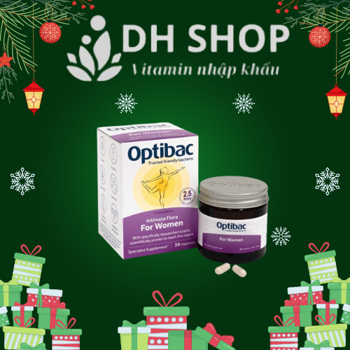 Viên uống men vi sinh dành cho nữ optibac - dh shop