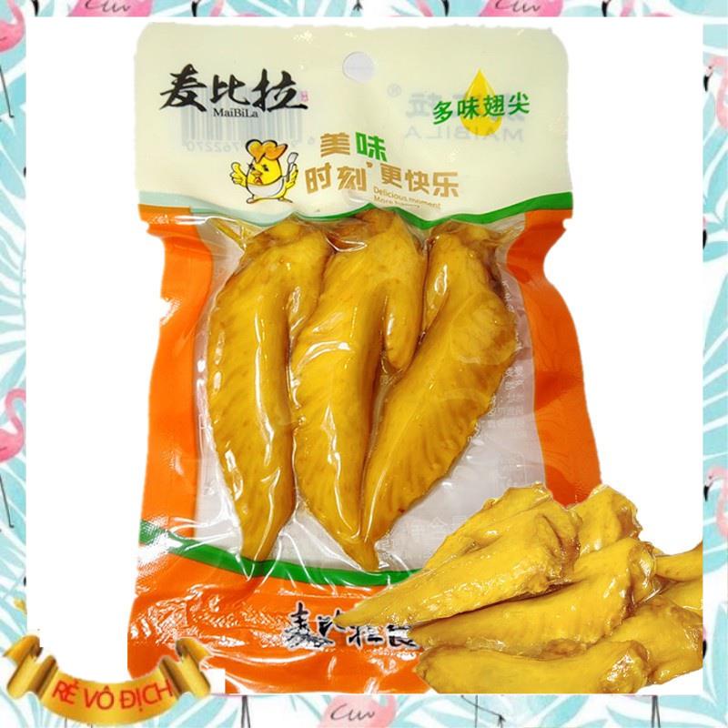 Cánh gà nhọn cay siêu ngon ,bịch 3 cái 30gr, đặc sản tứ xuyên