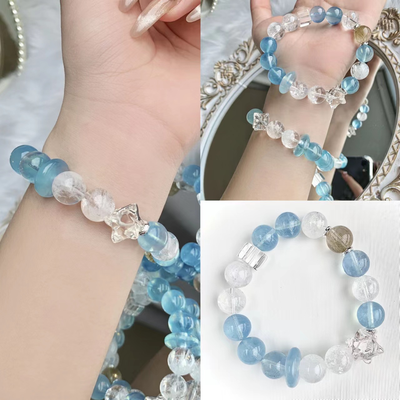 Kyle Marsh Crystal Bracelet Collection Original Design Light Luxury Niche Natural Citrine Bracelet Bracelet live broadcast