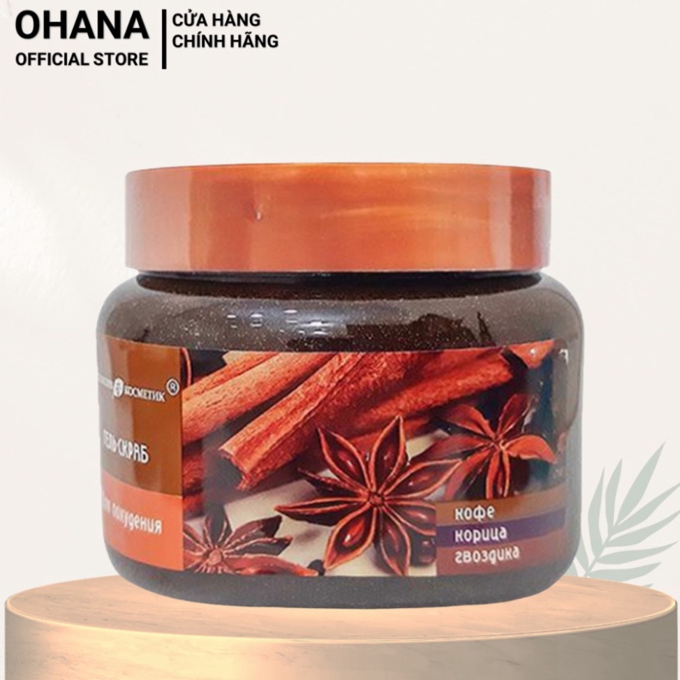 Chính hãng Chính hãng Tẩy Tế Bào Chết Body Săn Chắc Và Giảm Mụn Cơ Thể Exclusive Cosmetics Gel Scrub Quế Hồi Và