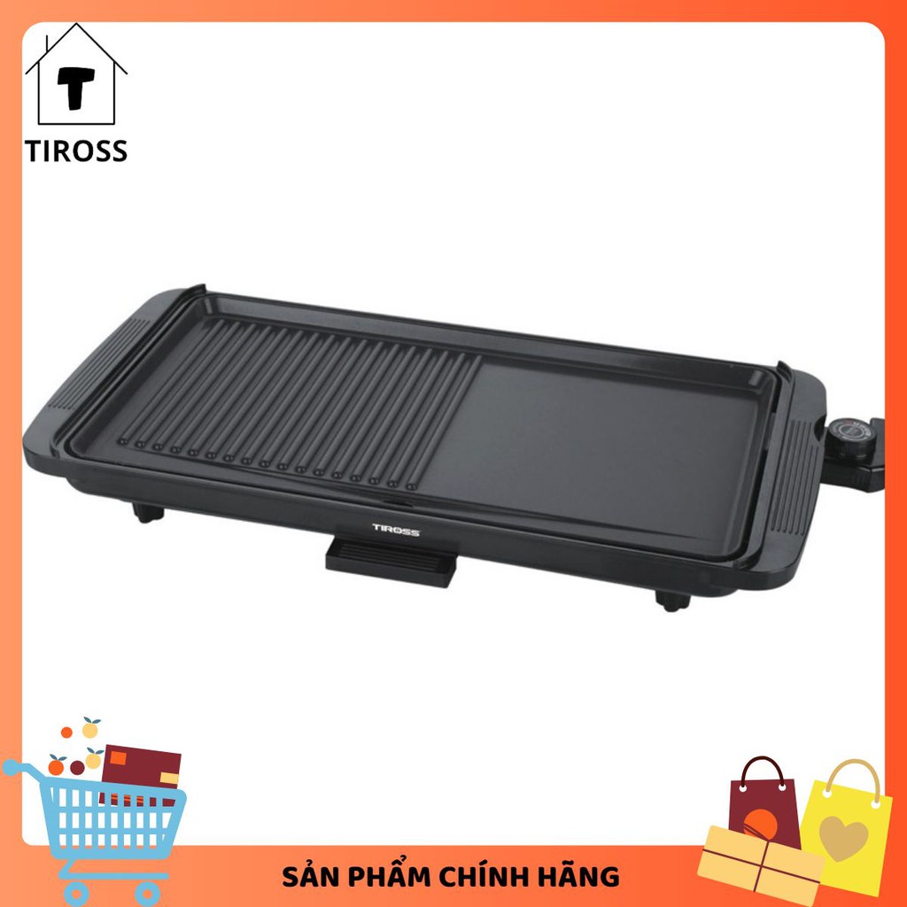 Bếp - vỉ nướng điện Tiross TS9681 - 2000W HỘP XẤU
