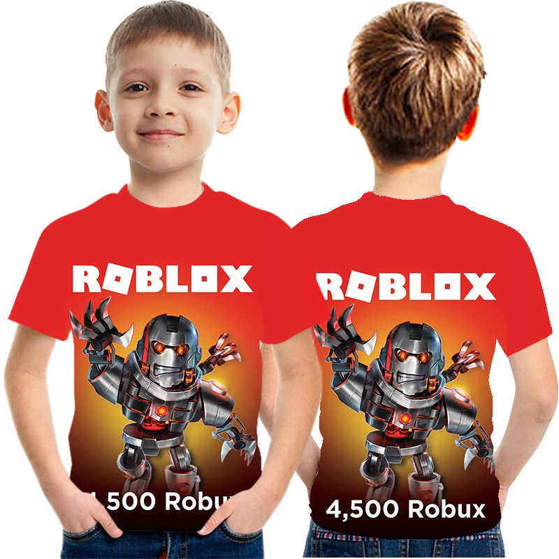 Qoo10 - factory 2018 Roblox Kids Cotton T-shit Summer T shirt Clothes  Children : Shoes