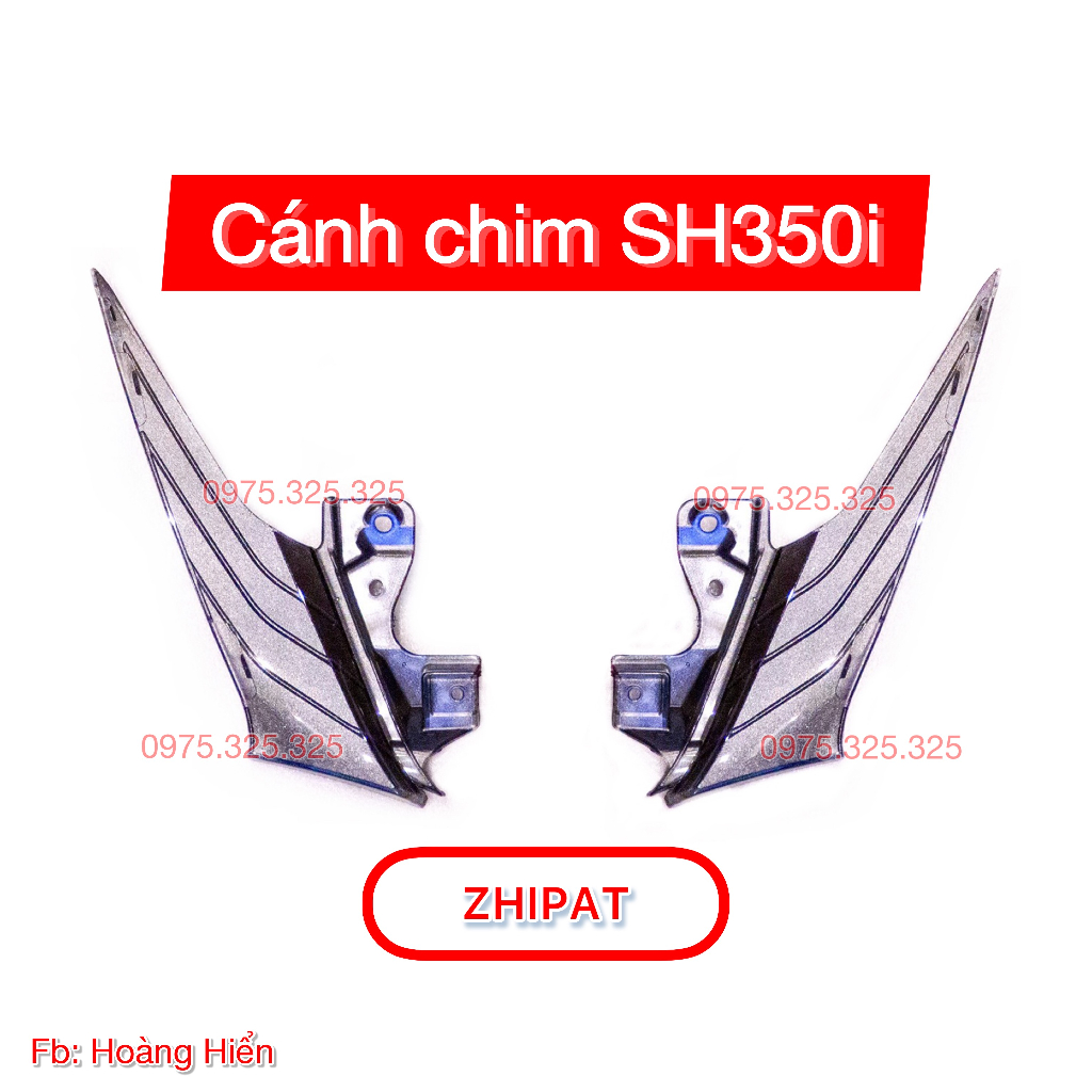 [ZHIPAT] Cánh chim của mặt nạ ZHI.PAT kiểu SH350i lắp SH 160 150 125 2020 2021 2022-sh350 sh2020 sh150 sh 350 350i sh160