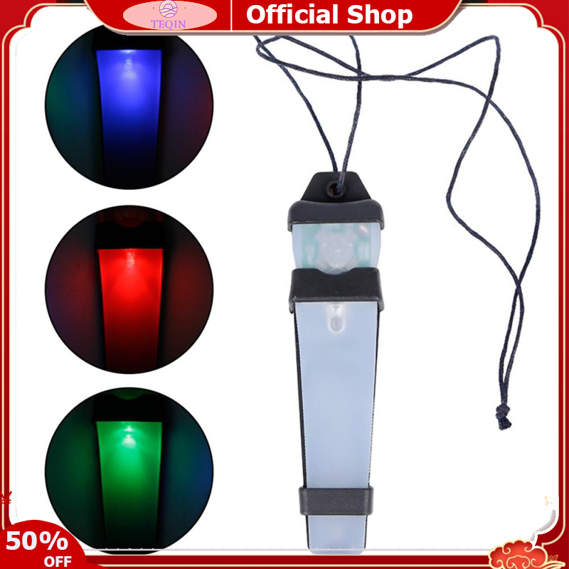 TEQIN【Fast Delivery】Signal Helmet Light Safety Identification Lighting Flashlight Helmet Accessories For Bike Sports Driving ราคา 153 บาท*ส่งฟรี