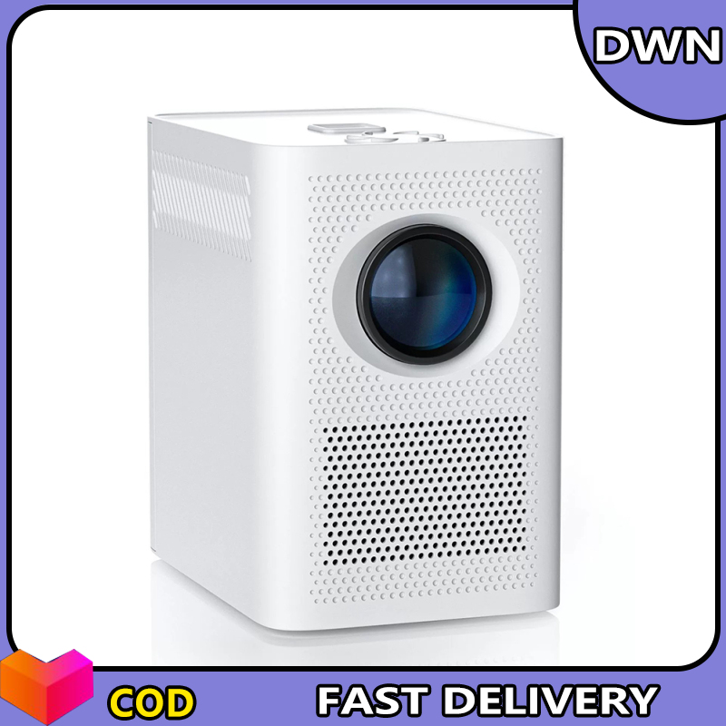 Portable Projector 4K HD WiFi 6 V5.0 Smart Mini Projector 120 ANSI 1280x720P Home Video Movie Projector ราคา 2,196 บาท*ส่งฟรี