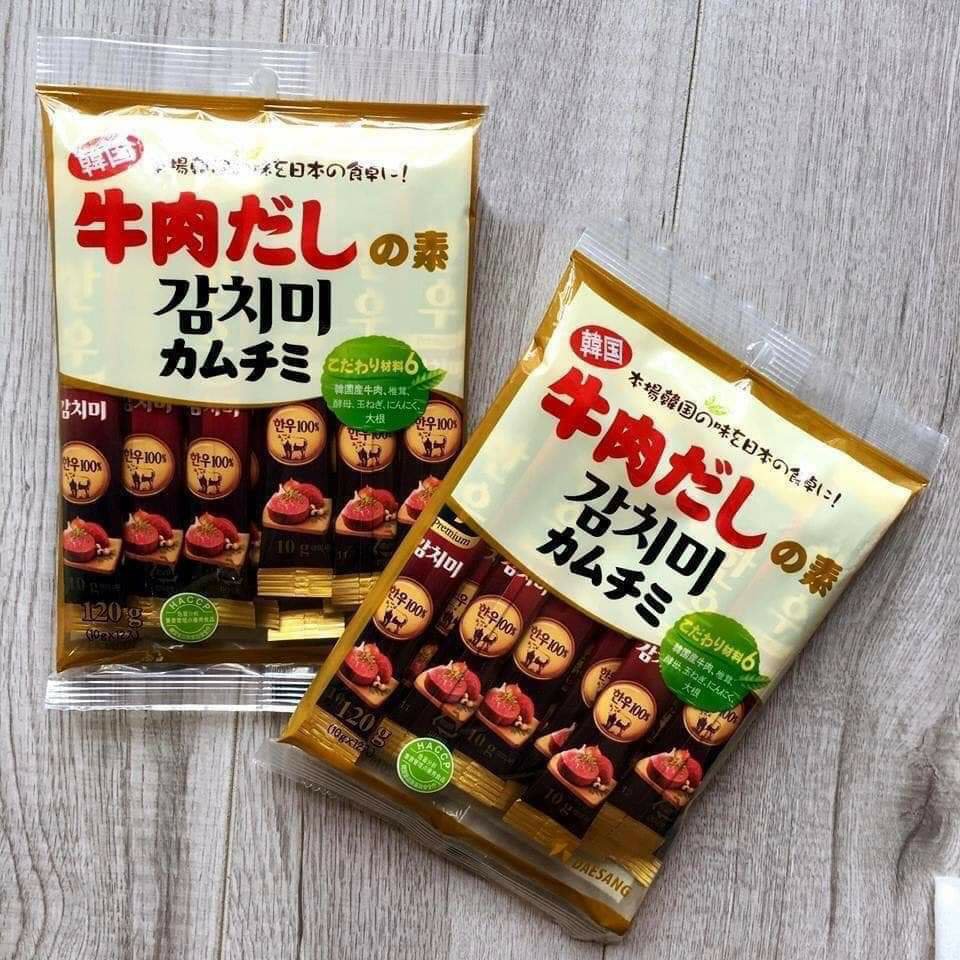 Hạt nêm bò daesang Nhật Bản 120g