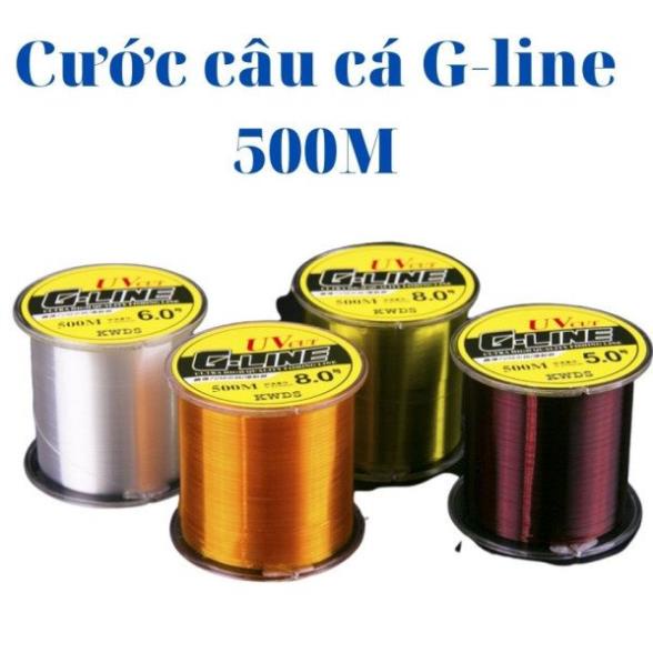 Cước câu cá g-line 500m siêu bền dây câu cá nhật bản chất liệu lynon cao cấp
