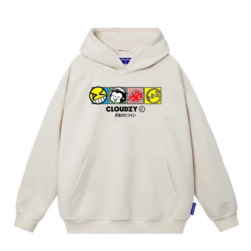 Áo hoodie nữ form rộng nam local brand unisex cặp đôi nỉ ngoại cotton có