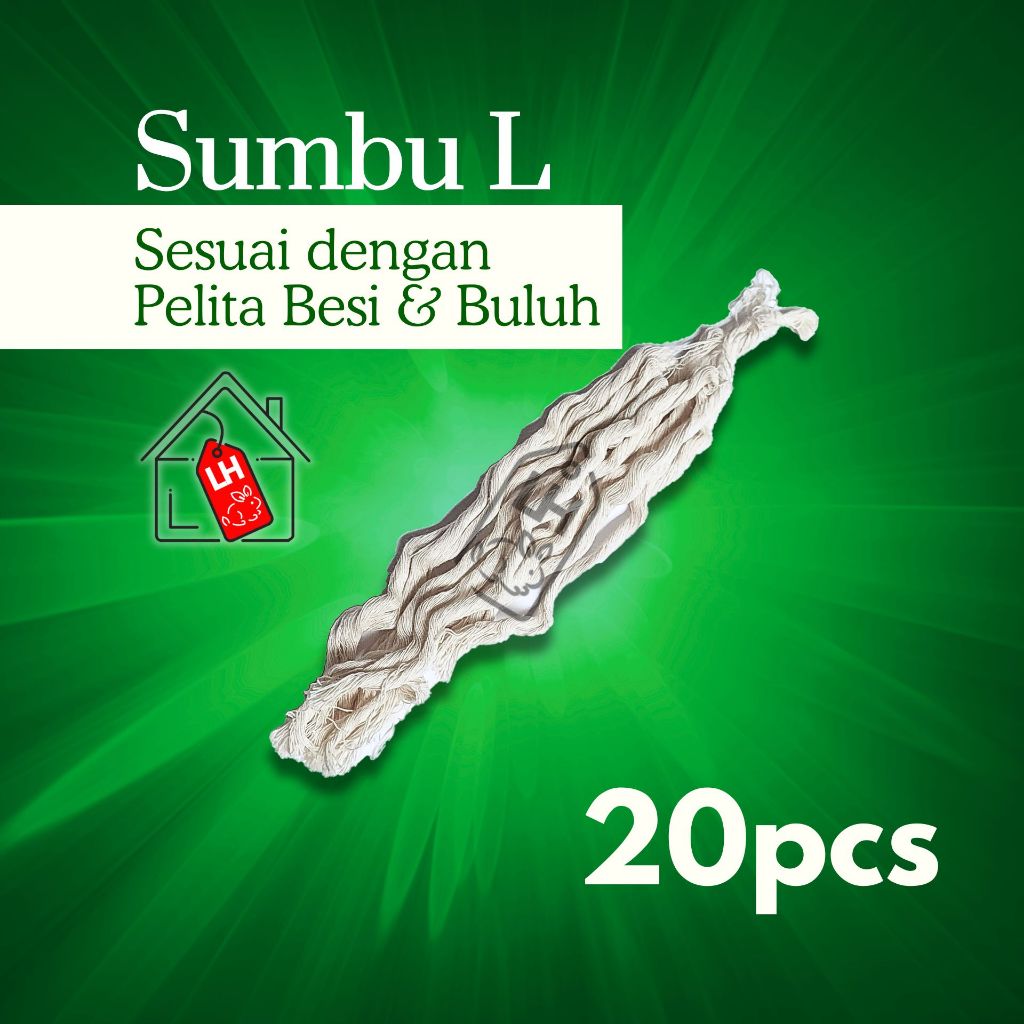 6Sets Pelita Raya Pelita Minyak Tanah Sumbu Pelita Besi & Plastik Lampu Raya Puasa