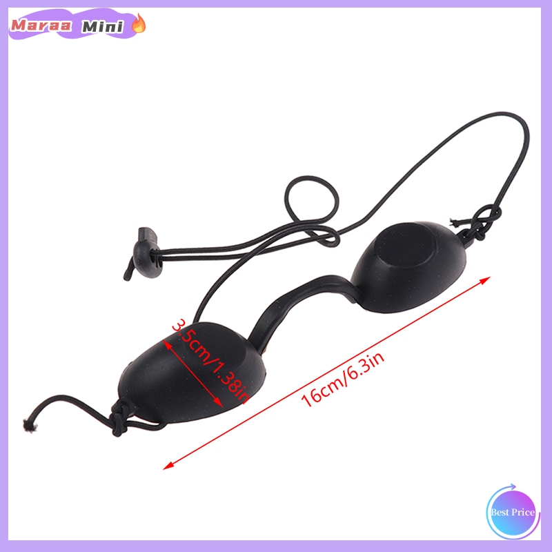 Maraa bảo vệ eyepatch đèn Laser kính kính an toàn làm đẹp IPL phòng khám Đen