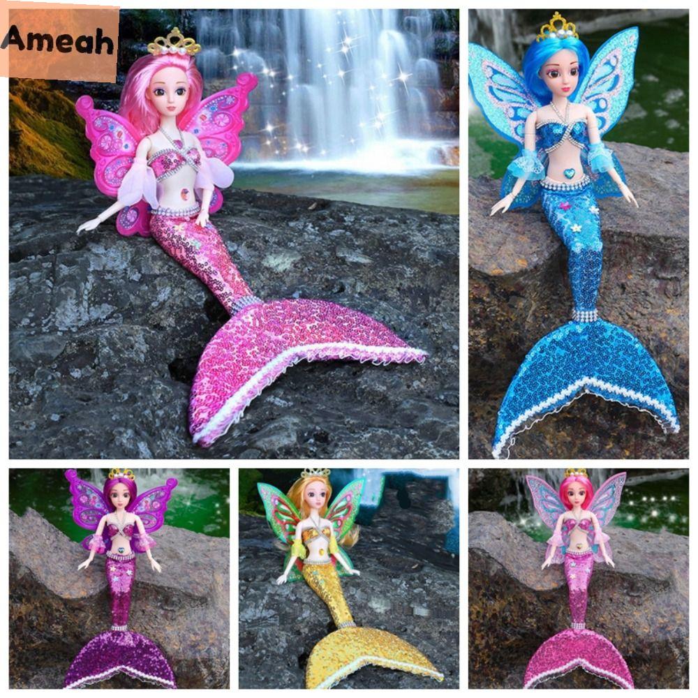 AMEAH DIY Doll with Sequin Fishtail Skirt Sophisticated Dress Up With