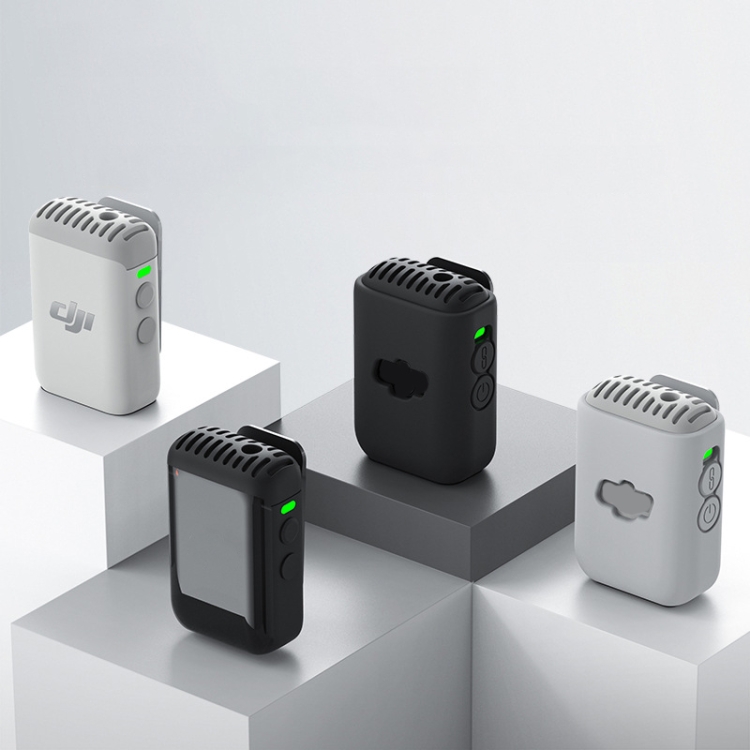 Cho DJI mic 2 amagin Silicone bảo vệ trường hợp máy ảnh thể thao vlog bảo vệ Microphone phụ kiện