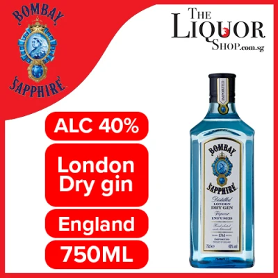 (750ml)Bombay Sapphire London Dry Gin Alc ( Fast Shipping - 3 to 5 Working Day The Liquor Shop )