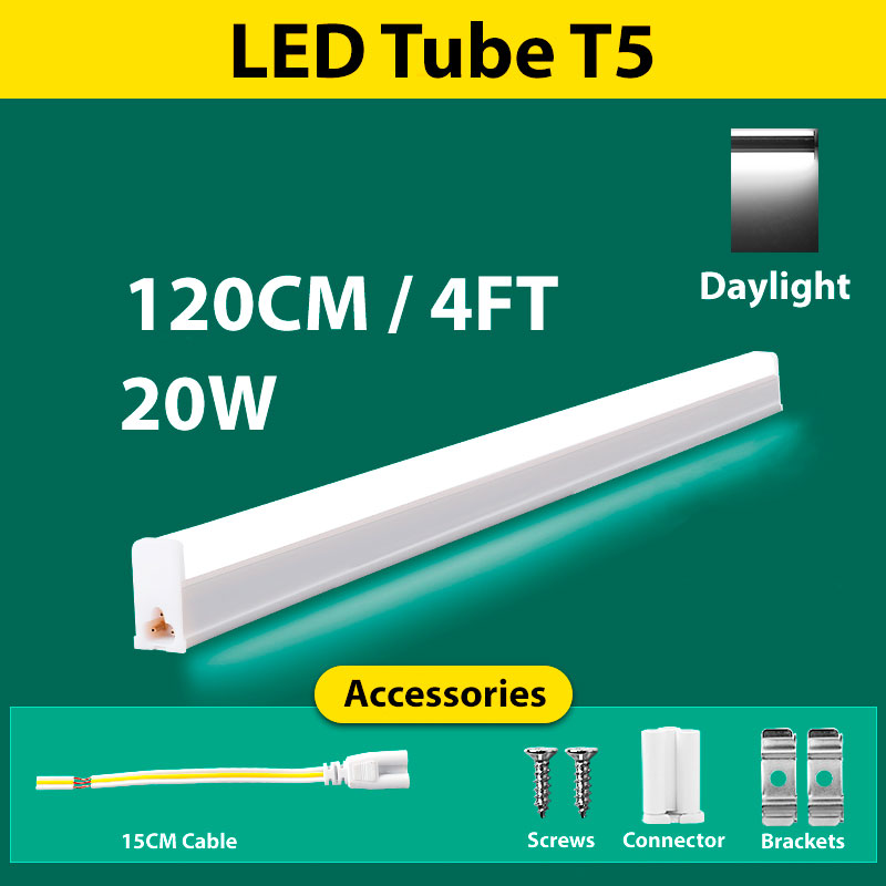 T5 LED Tube Ceiling Light Single Tone 1FT 2FT 3FT 4FT