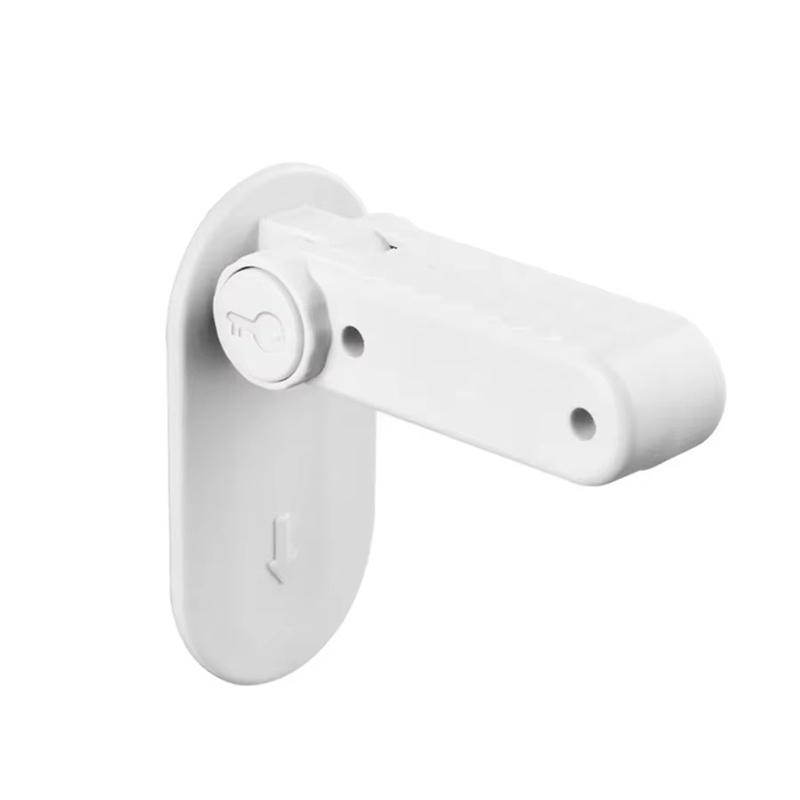 【Latest model】 Lock-Anti-Open Handle Punch-Free Installation Multifunctional with Button Buckle ราคา 235 บาท*ส่งฟรี
