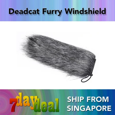 Deadcat for Condenser / On-Camera / Shotgun Microphone (18cm) – Furry Windshield