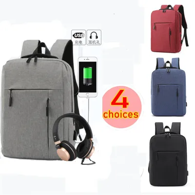 EmmAmy® Multi-function Business Casual Laptop waterproof Backpack Men USB Charging Travel Backpack School Bag