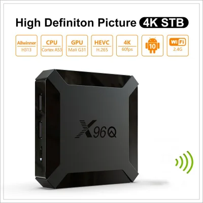 【Singapore Supplier】X96Q Smart Tv Box Android 10.0 Set-Top Box