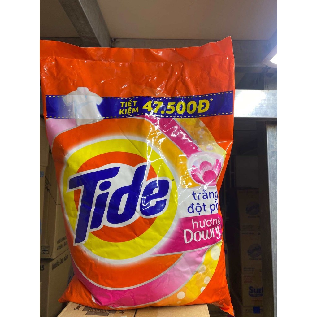 Bột giặt Tide trắng đột phá hương Downy 5kg