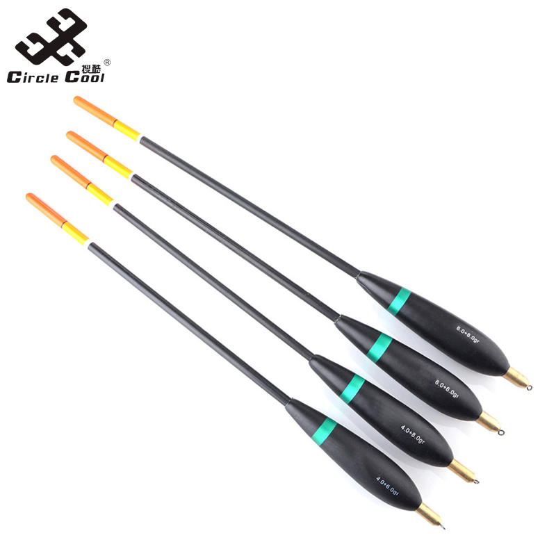 Circle Cool 4pcs / Set Fishing Bobber Kit Wood Fishing Floats And Bobber Kit Multi-Purpose Fish Feed Baits Fishing Tackle Accessories ราคา 149 บาท*ส่งฟรี