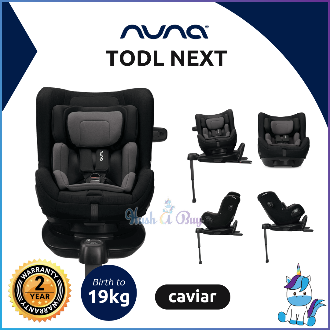 Nuna TODL Next Carseat Cedar / Caviar From Birth To 19kg | HUSHABUY