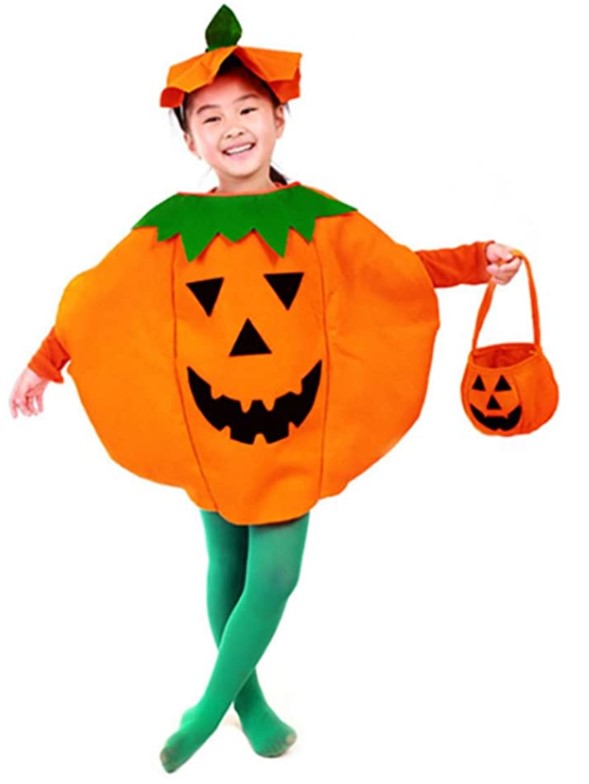 3 pcs bí ngô Halloween trang phục cho trẻ em dễ thương bí ngô trang phục dự tiệc quần áo, Halloween Trang phục hóa trang