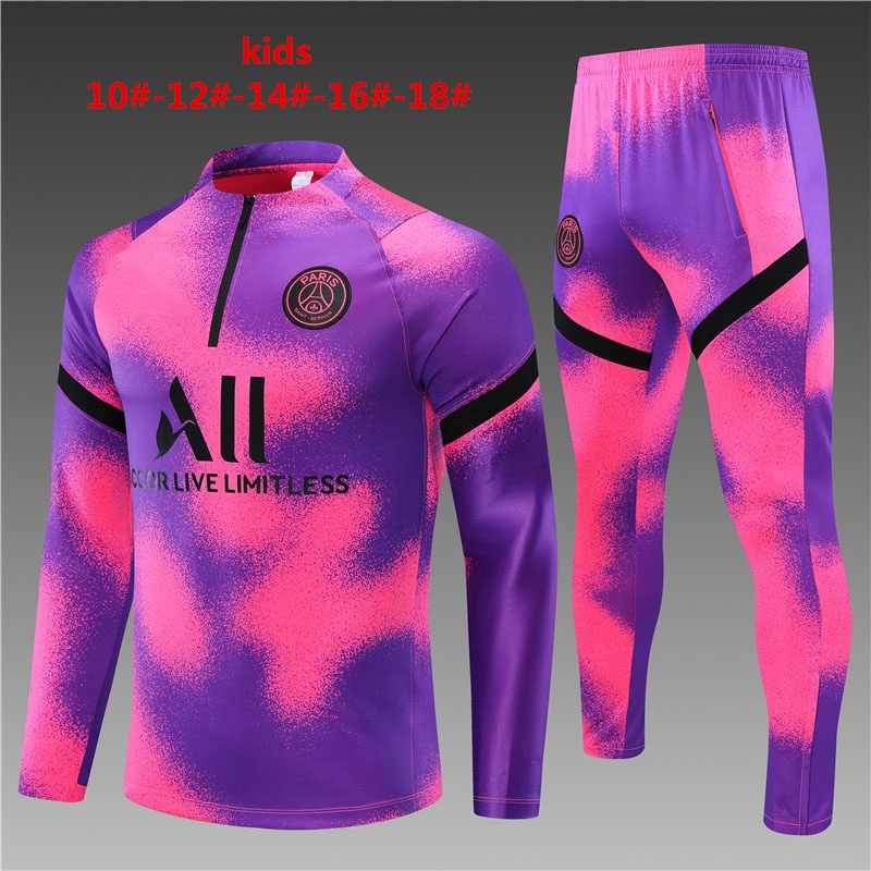 purple and pink psg kit
