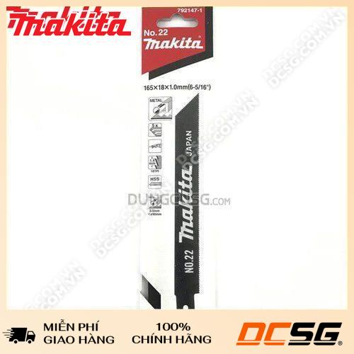 Lưỡi cưa kiếm cắt sắt no.22 makita 792147-1