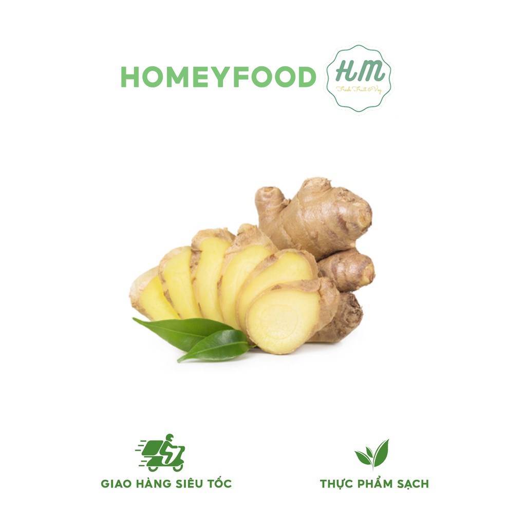 [HN] Gừng tươi sạch giao siêu tốc 1h