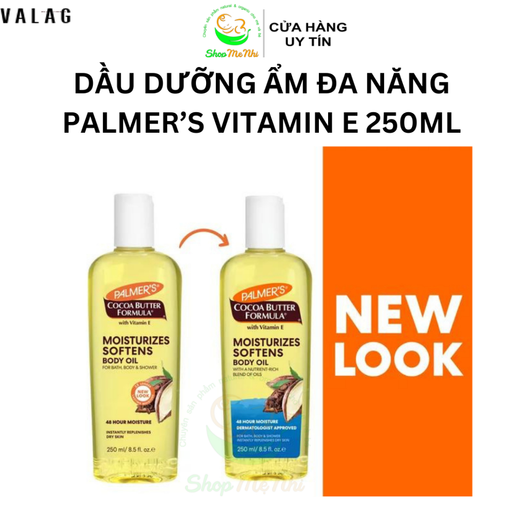 Dầu dưỡng da Palmers cocoa butter trị rạn da dầu dưỡng ẩm chuyên sâu 100ml sản phẩm mới miễn phí vận