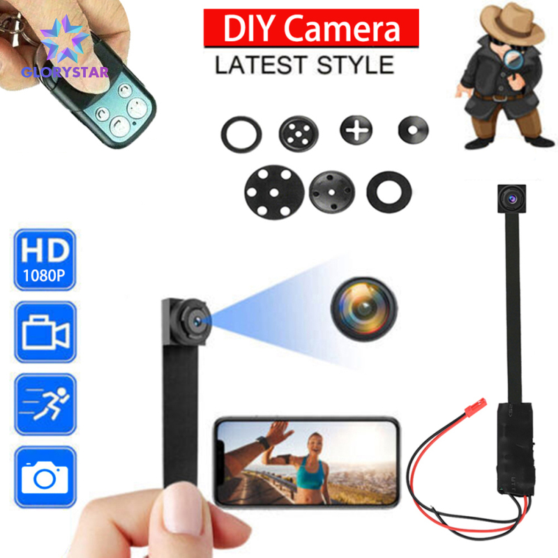 Mini Camera HD 1080P Camera Easy Operating Clear Night Vision Lightweight