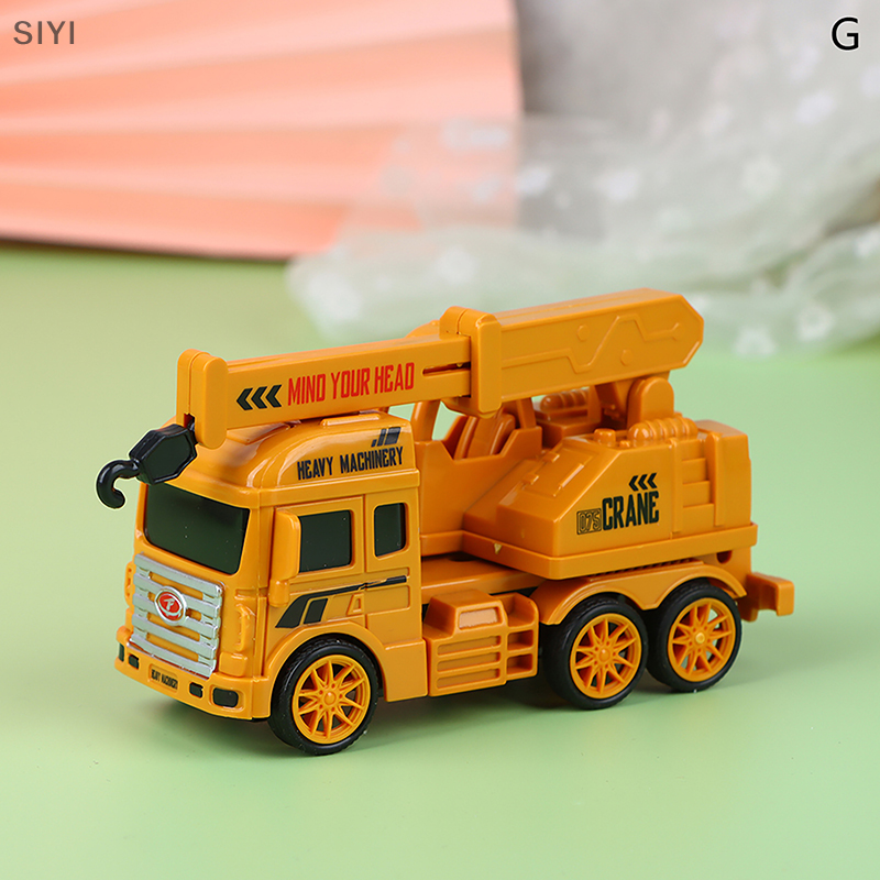 SIYI💕Gift💕Cheap💕 Trẻ Em Xây Dựng Đồ Chơi Kỹ Thuật Xe Mô Hình Xe Ủi Đất Máy Xúc Xe Tải Quán TÍNH Xe Đồ Chơi Trò Chơi Cậu Bé Đồ Chơi Cho Trẻ Em Món Quà