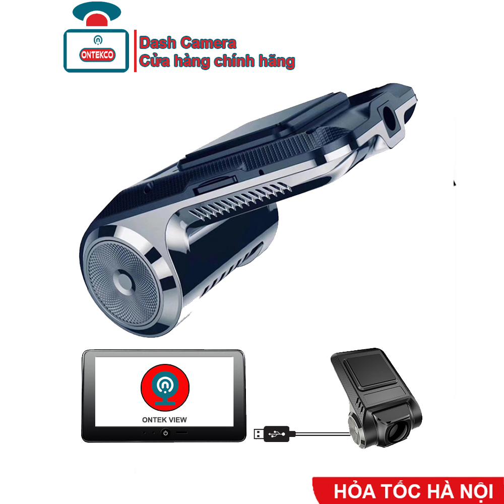 Máy quay hành trình, camera hành trình ONTEKCO U2 full hd 1080 siêu nét