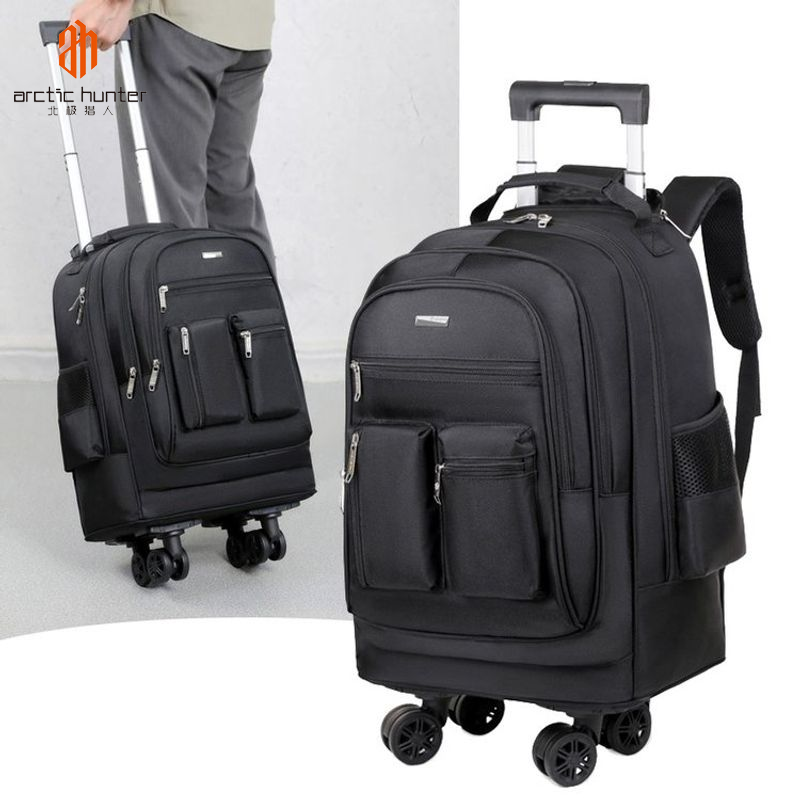 ARCTIC HUNTER balo nam balo du lịch balo đựng quần áo balo chống nước cặp đi học nam Túi Du Lịch Túi hành lý Ba lô kéo đa chức năng với hơn Tay cầm dạng ống lồng túi