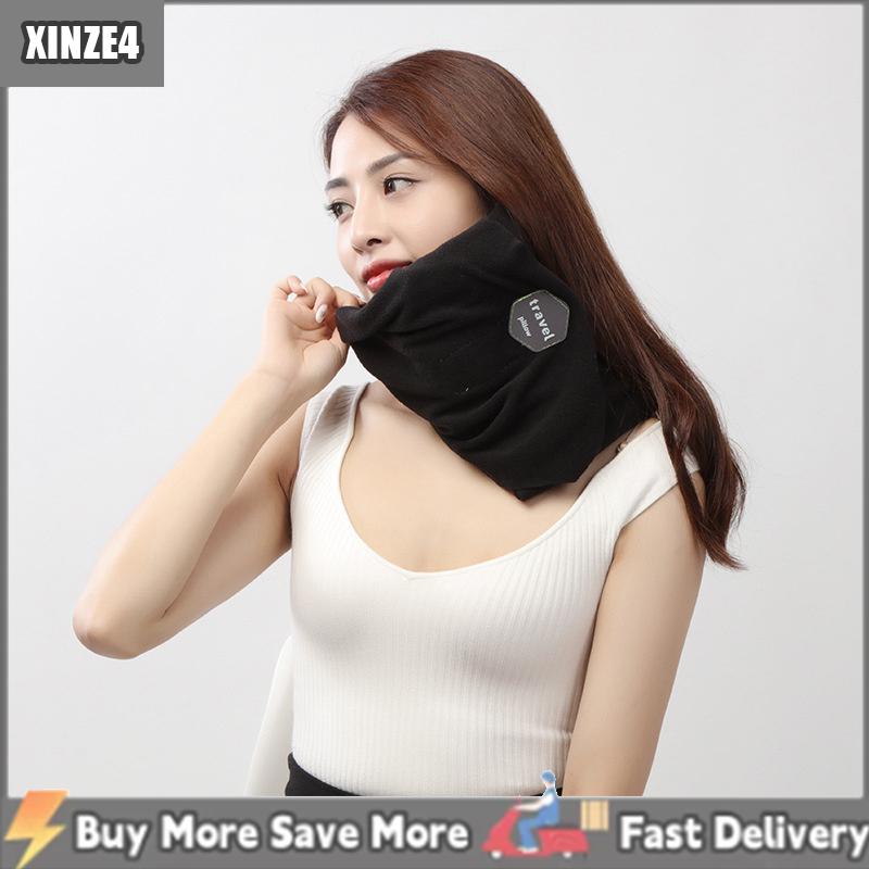 [COD] XINZE4 Khăn gối ngủ văn phòng ngủ trưa cổ gối cho du lịch cổ tử cung bảo vệ gối hình chữ U máy bay xách tay Gối