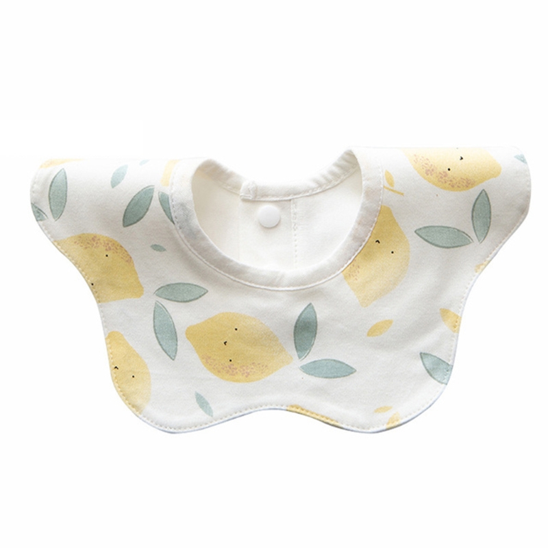 Bé sơ sinh yếm ăn trẻ em mềm tinh khiết Khăn Bandana bằng vải bông không thấm nước Yếm trẻ em trẻ mới biết đi 360 độ xoay khăn khăn quàng cổ trẻ em