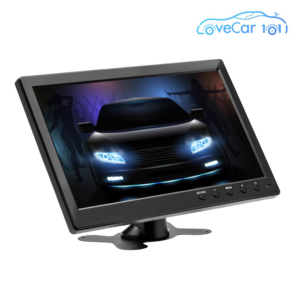 10.1 Inch Car Monitor AV BNC HDMI-compatible VGA TV Screen 2-Channel HD 1024P Built-in Speaker for Home Security System ราคา 1,759 บาท*ส่งฟรี