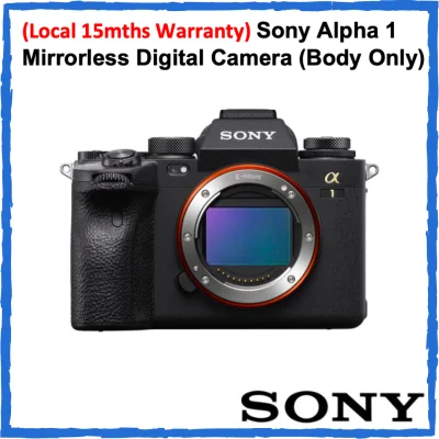 (Local 15mths Warranty) Sony Alpha 1 (Sony A1) Mirrorless Digital Camera (Body Only) + Freegifts (SONY CF EXPRESS 80GB TYPE A TOUGH G 800MB/S (CEA-G80T))