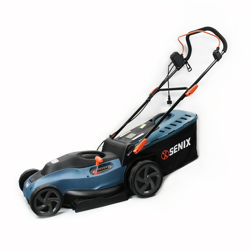 Ashop-SENIX รถเข็นตัดหญ้าไฟฟ้า รุ่นLPP18-M กำลัง1800W ใบตัดขนาด16.5นิ้ว ราคา 9,786 บาท*ส่งฟรี