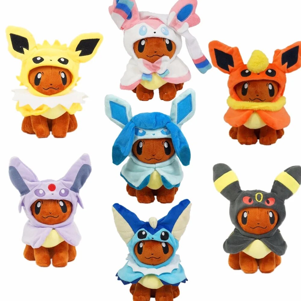 25 Styles Pokemon Pulsh Toys Mimikyu Shiny Eevee Umbreon Flareon