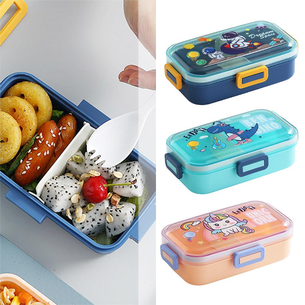 Cartoon Children's Lunch Box Student Sealed Lunch Box Box Snack Box Microwave Heated Lunch N9R2