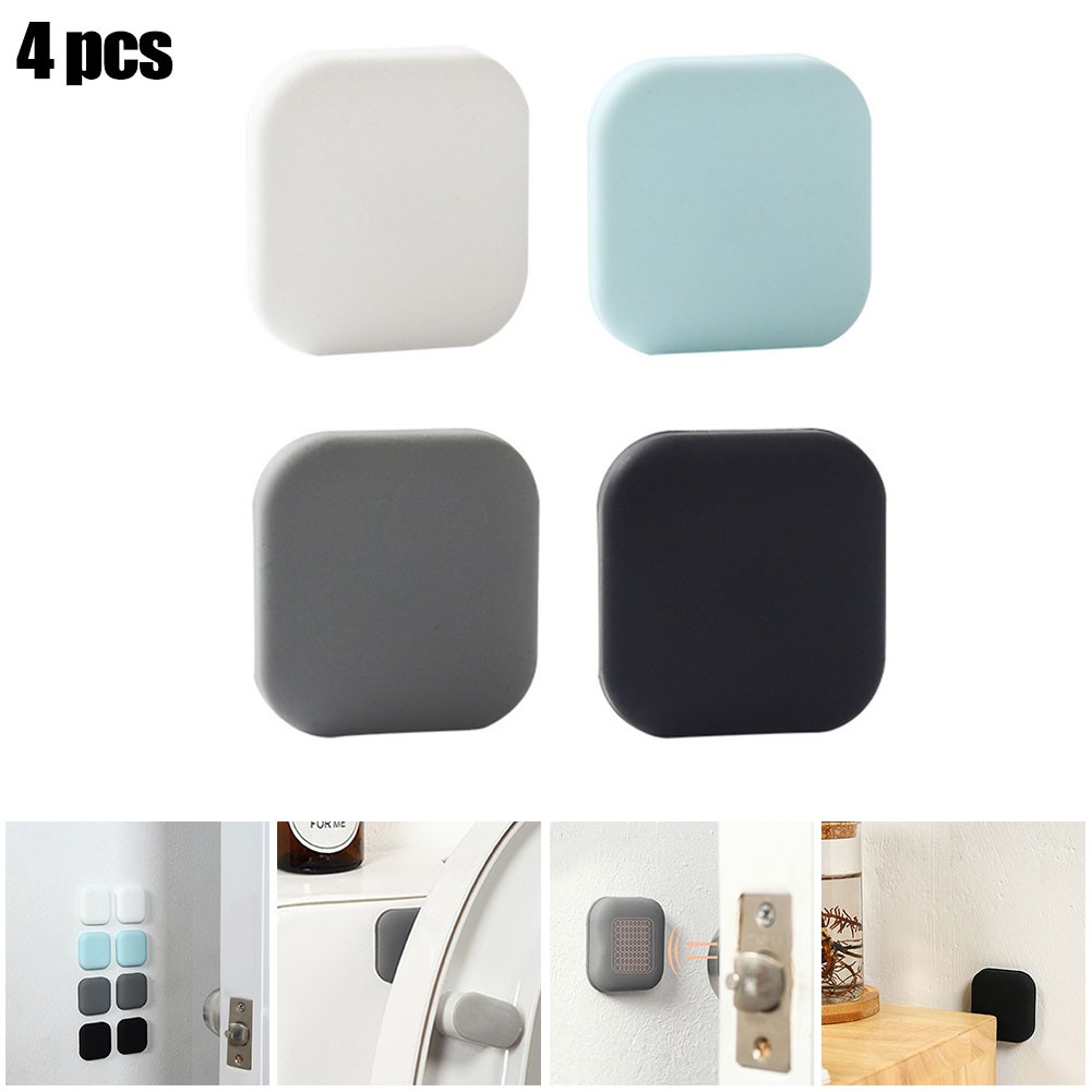 【Rockhouse】 nút chặn cản tường tay nắm cửa cao su silicon cho bảo vệ cửa gia đình [Sản phẩm Mới]