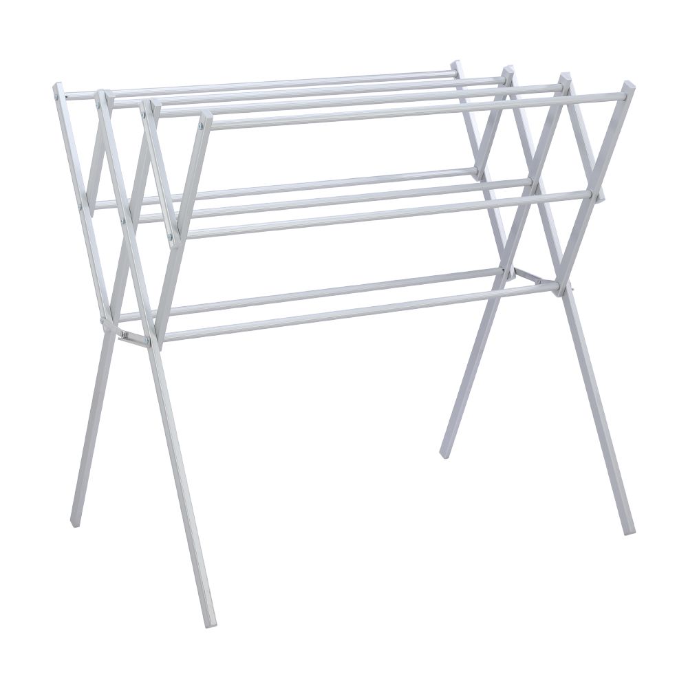 INDEX LIVING MALL TITAN 9-Bars foldable towel rack - Silver ราคา 1,090 บาท*ส่งฟรี