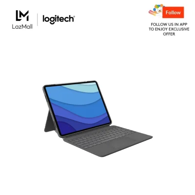 Logitech Combo Touch Backlit Keyboard Case with Trackpad for iPad Pro 11 inch (1st / 2nd / 3rd Gen) and iPad Pro 12.9 inch (5th Gen)