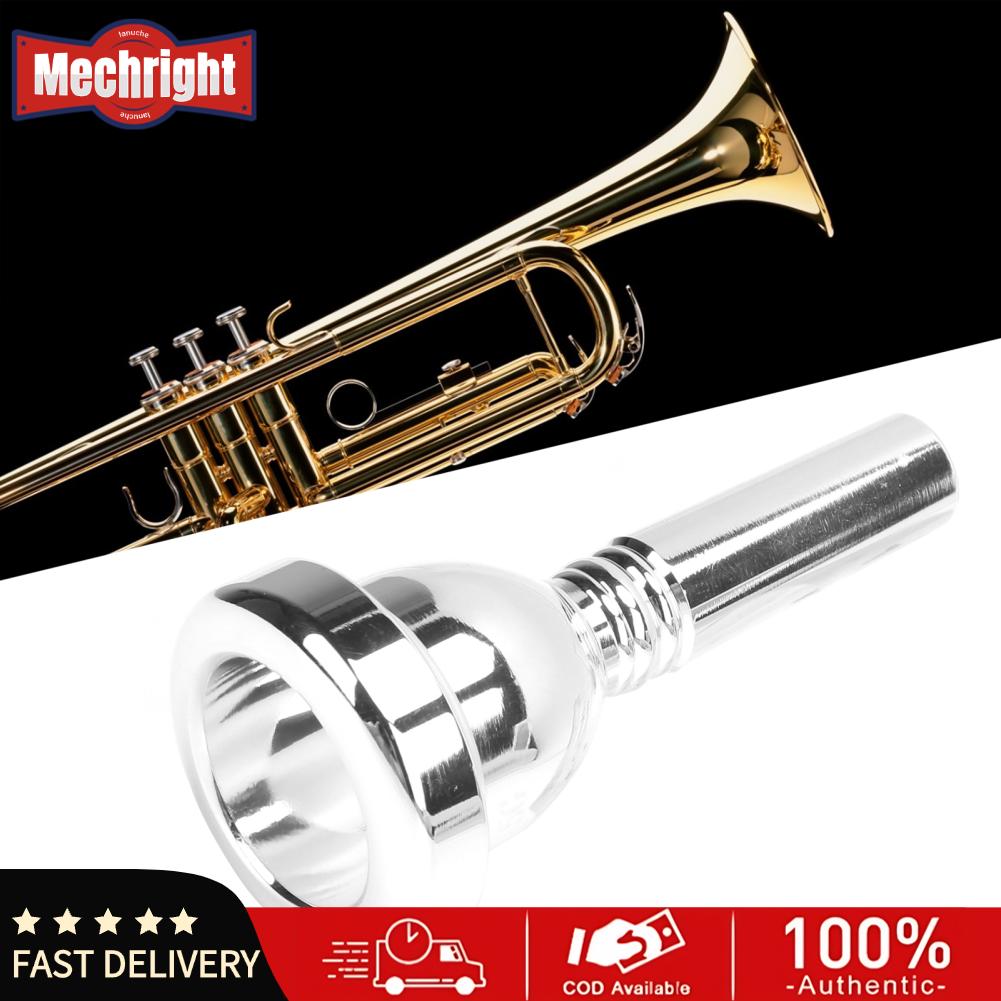 Mechright Talany Trombone Ống ngậm Trombone Miệng mảnh Cổ điển Thân lớn dành cho người chơi kèn Trombone cho kèn Trombone Tenor (vàng) Talany49qsxk05bv6240-11